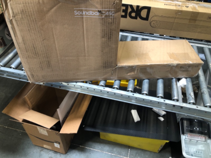 Photo 1 of SAMSUNG HW-C450 2.1ch Soundbar w/DTS Virtual X, Subwoofer Included, Bass Boost, Adaptive Sound Lite, Game Mode, Bluetooth, Wireless Surround Sound Compatible, Alexa Built-in (Newest Model) HW-C450 Soundbar