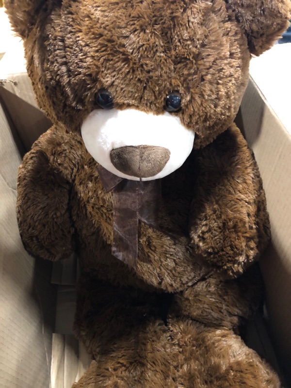 Photo 2 of HollyHOME Teddy Bear Plush Giant Teddy Bears Stuffed Animals Teddy Bear Love 36 inch Chocolate