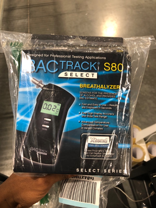 Photo 2 of BACtrack S80 Breathalyzer | Professional-Grade Accuracy | DOT & NHTSA Approved | FDA 510(k) Cleared | Portable Breath Alcohol Tester for Personal & Professional Use