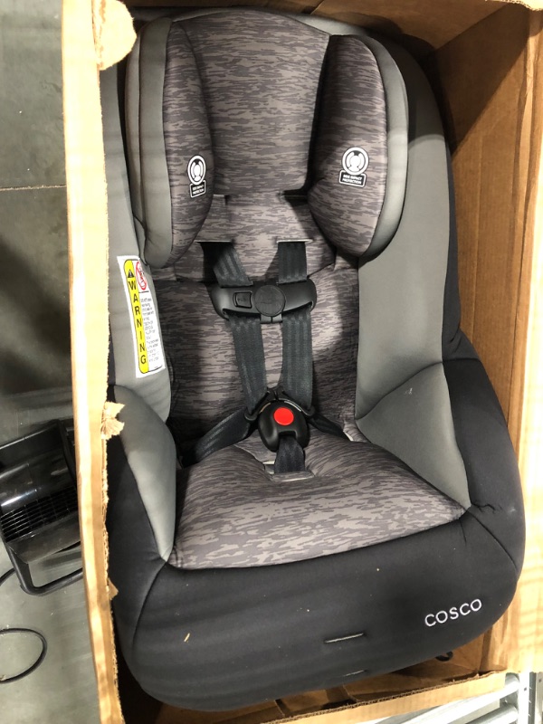 Photo 3 of Cosco Mighty Fit 65 DX Convertible Car Seat (Heather Onyx Gray)