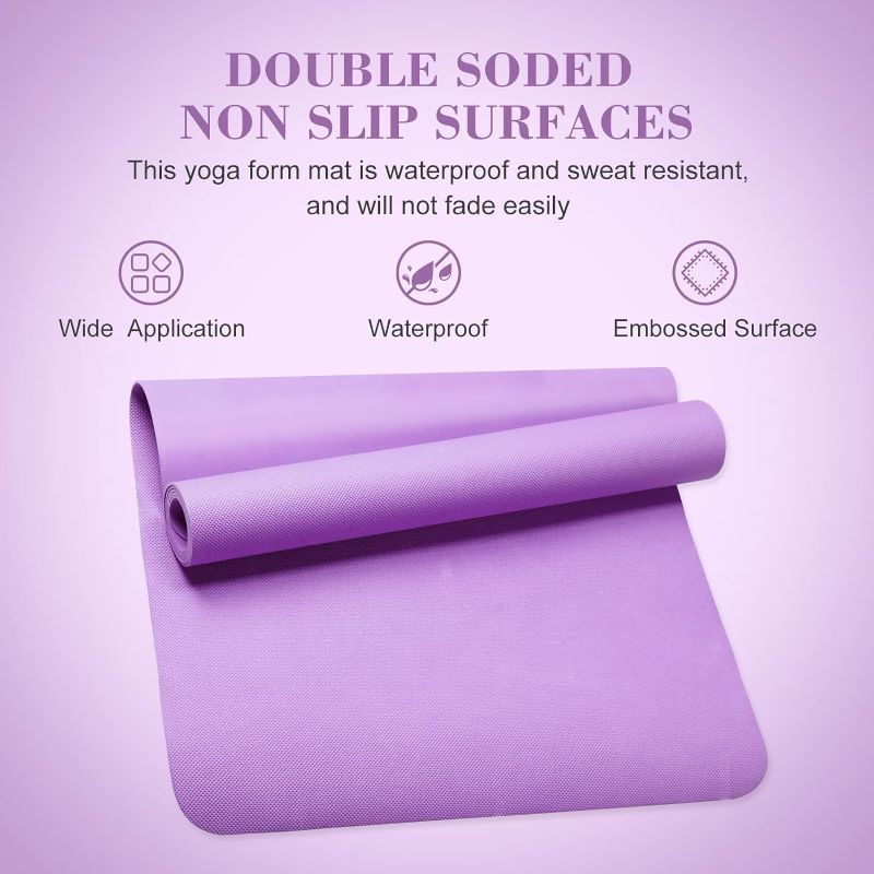 Photo 1 of Professional Eva Yoga Mats, Pilates and Floor Exercises Workout Mat for Women Men Kids