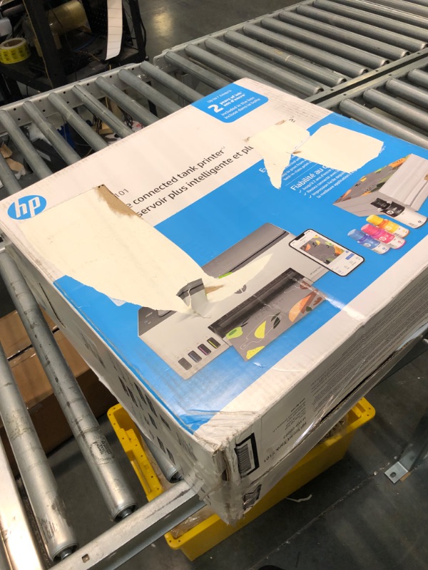 Photo 1 of HP Smart-Tank 5101 Wireless All-in-One Ink-Tank Printer with up to 2 Years of Ink Included (1F3Y0A),White