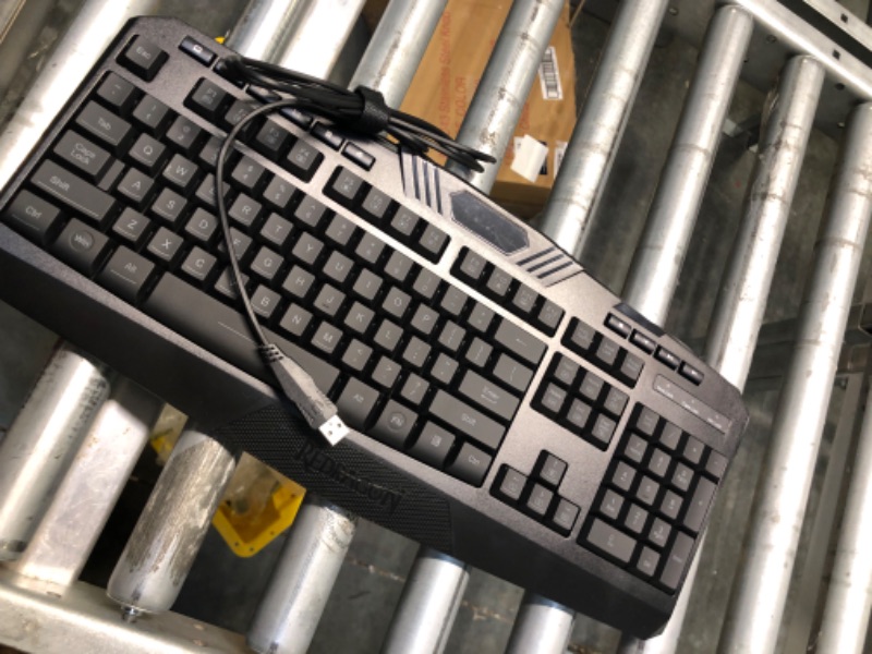 Photo 1 of Redragon S101 Gaming Keyboard, M601 Mouse, RGB Backlit Gaming Keyboard, Programmable Backlit Gaming Mouse, Value Combo Set [New Version] Black
