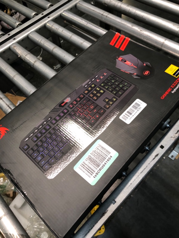 Photo 1 of Redragon S101 Gaming Keyboard, M601 Mouse, RGB Backlit Gaming Keyboard, Programmable Backlit Gaming Mouse, Value Combo Set [New Version] Black