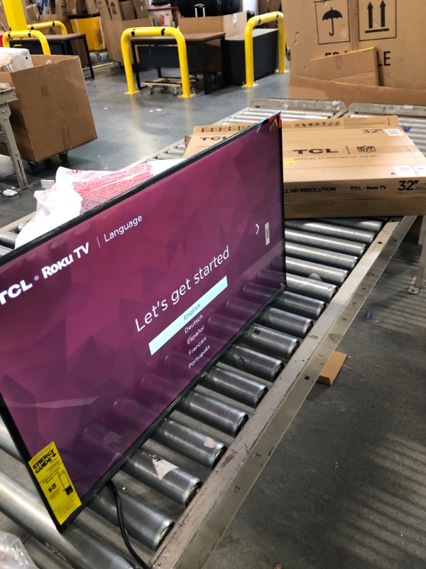 Photo 2 of TCL 32-Inch Class S3 1080p LED Smart TV with Roku TV (32S350R, 2023 Model), Compatible with Alexa, Google Assistant, and Apple HomeKit Compatibility, Streaming FHD Television,Black 32 inches