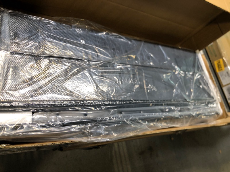 Photo 1 of SONGMICS Shoe Rack, 8-Tier Shoe Organizer, Metal Shoe Storage for Garage, Entryway, Set of 2 4-Tier Stackable Shoe Shelf, with Adjustable Flat or Angled Shelves, Holds 32-40 Pairs, Black