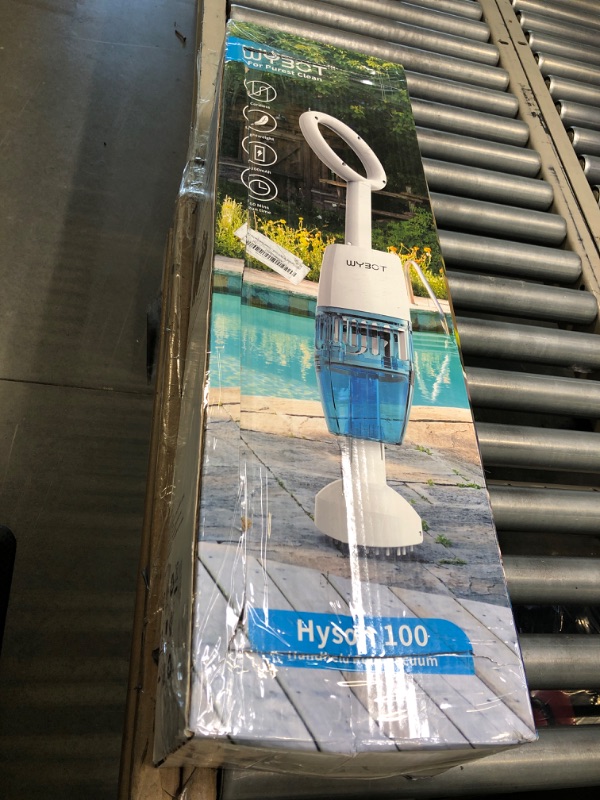 Photo 4 of (2023 Upgraded) WYBOT Cordless Pool Vacuum with Telescopic Pole, Handheld Rechargeable Pool Cleaner for Deep Cleaning with 60 Mins Runtime, Powerful Suction, Ideal for Above Ground Pools/Spas/Hot Tubs White