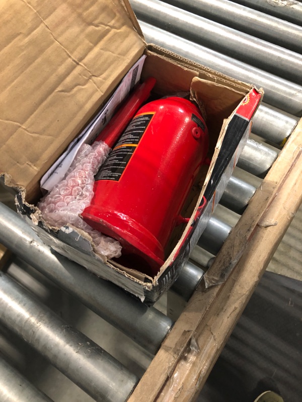 Photo 2 of BIG RED 20 Ton (40,000 LBs) Torin Welded Hydraulic Car Bottle Jack for Auto Repair and House Lift, Red, TAM92003B