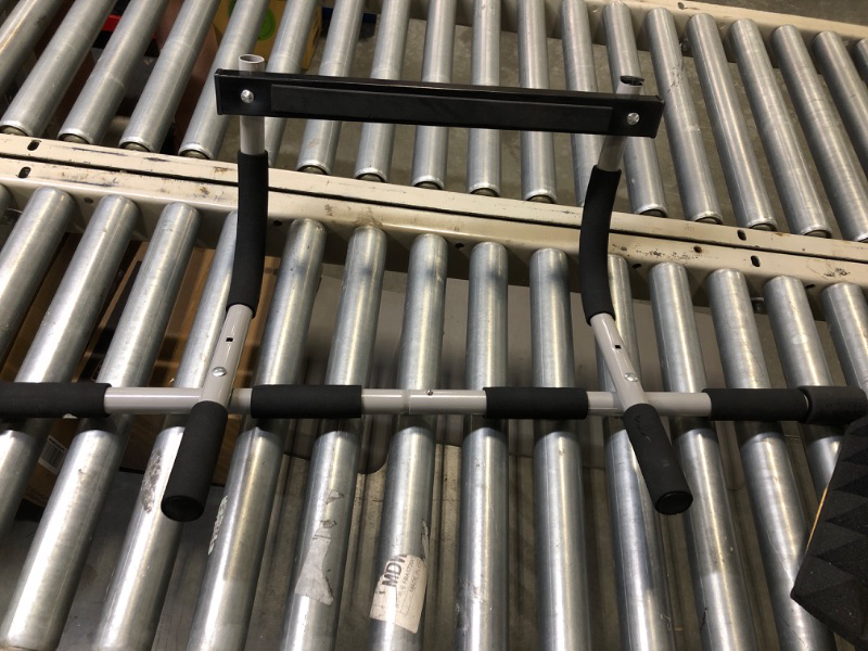 Photo 1 of Ally Peaks Pull Up Bar for Doorway | Thickened Steel Max Limit 440 lbs Upper Body Fitness Workout Bar| Multi-Grip Strength for Doorway | Indoor Chin-Up Bar Fitness Trainer for Home Gym Portable silver2