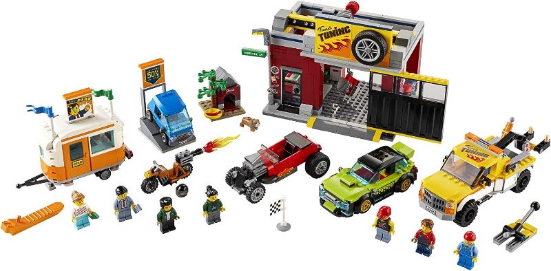 Photo 1 of 
LEGO City Toy Car Garage 60258, Cool Building Set for Kids (897 Pieces)