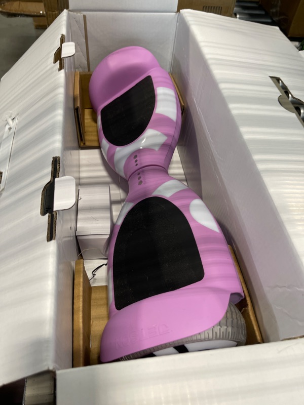 Photo 2 of Jetson All Terrain Light Up Self Balancing Hoverboard with Anti-Slip Grip Pads, for riders up to 220lbs Purple