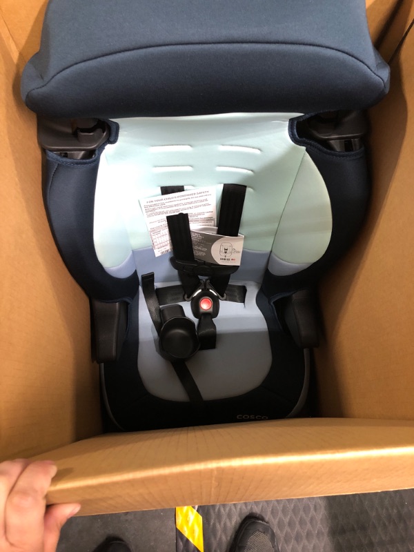 Photo 1 of Cosco Finale DX 2-in-1 Booster Car Seat, Forward Facing 40-100 lbs, Rainbow