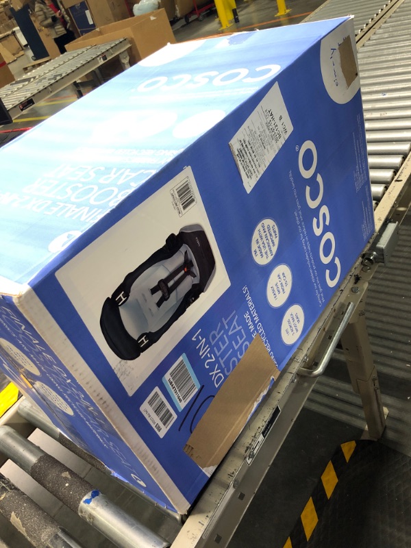 Photo 1 of Cosco Finale DX 2-in-1 Booster Car Seat, Forward Facing 40-100 lbs, Rainbow