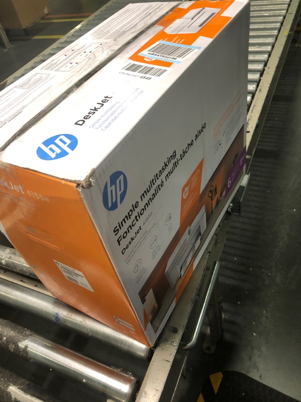 Photo 2 of HP DeskJet 4155e Wireless Color All-in-One Printer & 67XL Tri-Color High-Yield Ink Cartridge | 3YM58AN & 67XL Black High-Yield Ink Cartridge | 3YM57AN Printer + Tri-color Ink + Black Ink