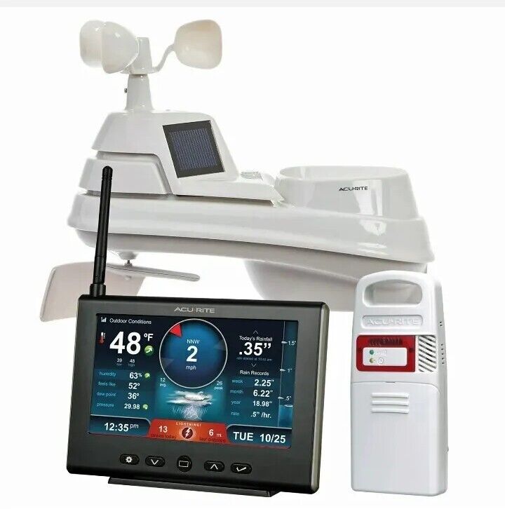 Photo 1 of AcuRite 01024M PRO Professional Weather Station W/ HD Display & Lightning

