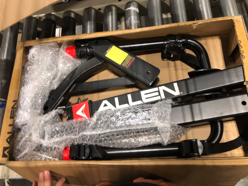 Photo 3 of Allen Sports Deluxe 2-Bike Hitch Mount Rack with 1-2 Inch Receiver Rack and Headlight/Tailight