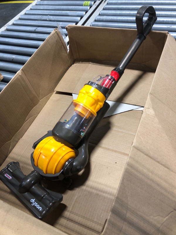 Photo 1 of Casdon Dyson Ball | Miniature Dyson Ball Replica For Children Aged 3+ | Features Working Suction To Add Excitement To Playtime Grey/Yellow