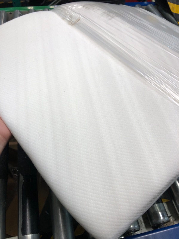 Photo 1 of **SEE NOTES** Bed Wedge Pillow | Unique Curved Design for Multi Position Use | Memory Foam Wedge Pillow for Sleeping | Works for Back Support, Leg, Knee | Includes Bamboo Cover Plus Extra Sheet (7.5 Inch Incline)