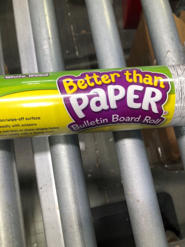 Photo 3 of White Wood Better Than Paper Bulletin Board Roll & Better Than Paper Board Roll Roll + Roll (TCR77399)