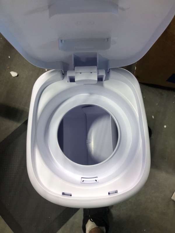 Photo 1 of Playtex Diaper Genie Complete Diaper Pail with Odor Lock Technology, White
