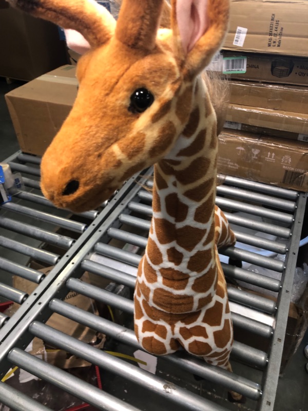 Photo 4 of Linzy Toys Jared The Giraffe, 50'' (127 cm) Standing High, Real Life Stuffed Animal Plush Giraffe, Peluche Jirafa
