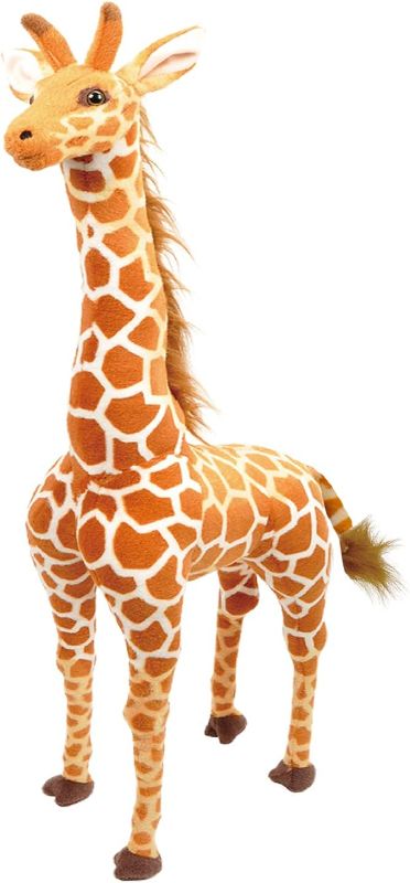 Photo 1 of Linzy Toys Jared The Giraffe, 50'' (127 cm) Standing High, Real Life Stuffed Animal Plush Giraffe, Peluche Jirafa
