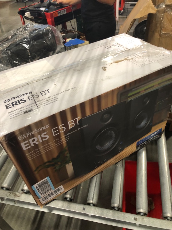 Photo 6 of PreSonus Eris E5 BT-5.25" Near Field Studio Monitors with Bluetooth, 100W Power, Subwoofer Output, Plus Balanced and Unbalanced Inputs E5 (Pair) Bluetooth