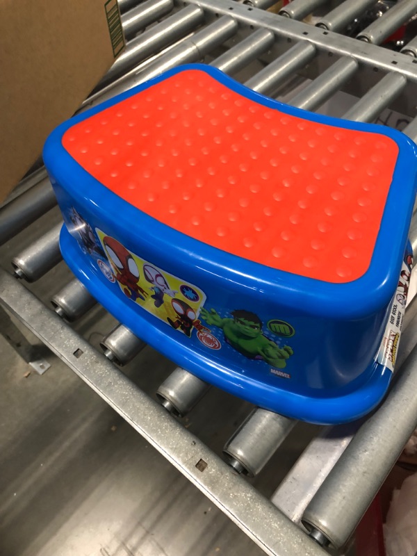 Photo 1 of Ginsey Spidey and His Amazing Friends Team Up Step Stool - Kids Step Stool, 1 Count, 1.07 pounds
