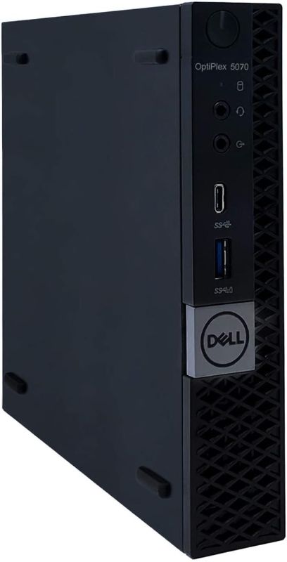 Photo 1 of Dell Optiplex 5070 Micro MFF Desktop PC Intel i5-9500T, 16GB DDR4 New 512GB M.2 NVMe SSD, WiFi BT HDMI New KB & Mouse Windows 11 Pro (Renewed)
