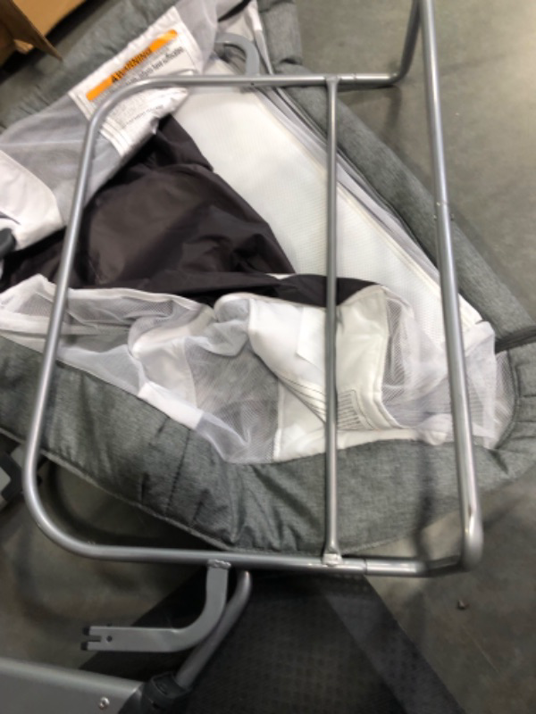 Photo 1 of Baby Delight Beside Me Dreamer Bassinet | Bedside Sleeper | 6-Position Height Adjustment | Charcoal Tweed

