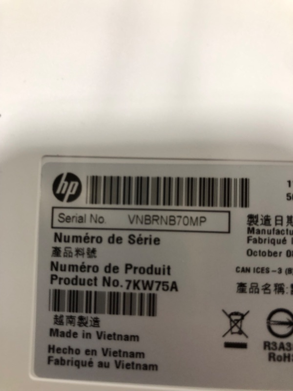 Photo 4 of HP Color LaserJet Pro M283fdw Wireless All-in-One Laser Printer, Remote Mobile Print, Scan & Copy, Duplex Printing, Works with Alexa (7KW75A), White