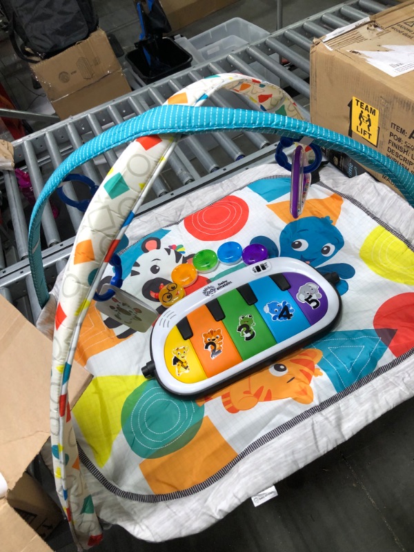 Photo 2 of Baby Einstein 4-in-1 Kickin' Tunes Music and Language Play Gym and Piano Tummy Time Activity Mat
