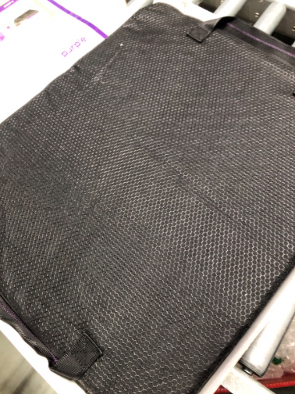 Photo 4 of Purple Royal Seat Cushion - Seat Cushion for The Car Or Office Chair - Temperature Neutral Grid
