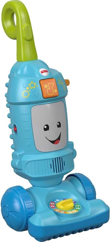 Photo 1 of Fisher-Price Laugh & Learn Toddler Toy Light-Up Learning Vacuum Musical Push Along For Pretend Play Ages 1+ Years
