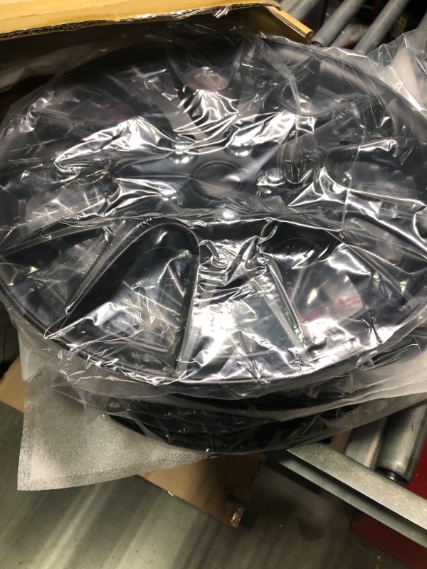 Photo 1 of 15 inch Hubcaps Best for 1997-1999 Nissan Maxima - (Set of 4) Wheel Covers 15in Hub Caps Rim Cover - Car Accessories for 15 inch Wheels - Snap On Hubcap, Auto Tire Replacement Exterior Cap - Black Metallic Black