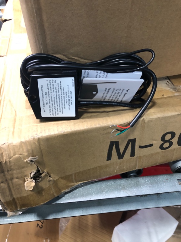 Photo 1 of Mighty Mule Narrow Band Reciever-Antenna and 10' Cable Assembly Included (AQ201-NB), Gray
