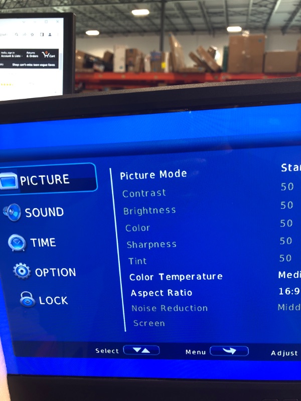 Photo 1 of Feihe 19 Inch Flat Screen TV Built in Digital ATSC Tuners, 720p LED TV with HDMI VGA AV USB Port for Kitchen, Bedroom, RV, Caravan, Camping, Outdoor