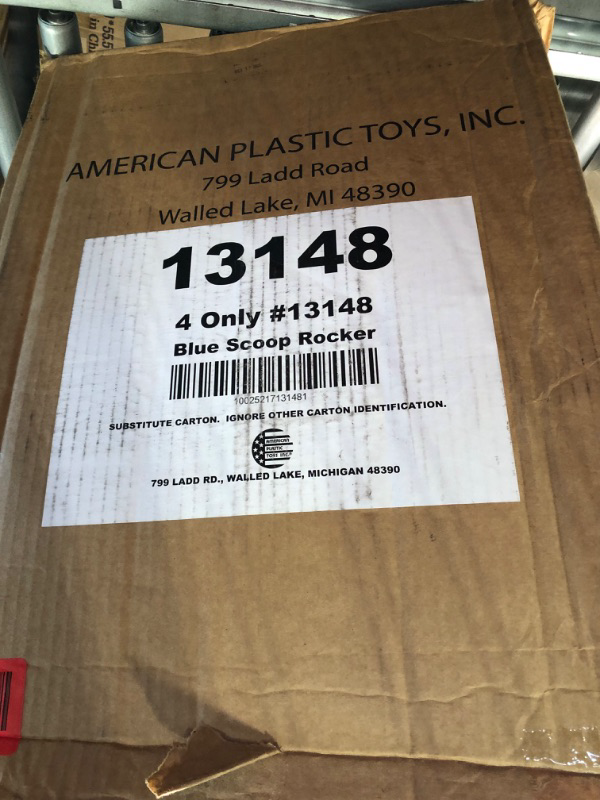 Photo 2 of American Plastic Toys Scoop Rocker Seats (Pack of 4)