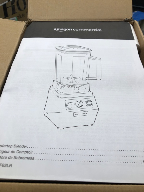 Photo 3 of AmazonCommercial Countertop Blender, 64oz, 1400 Watts 64 Oz