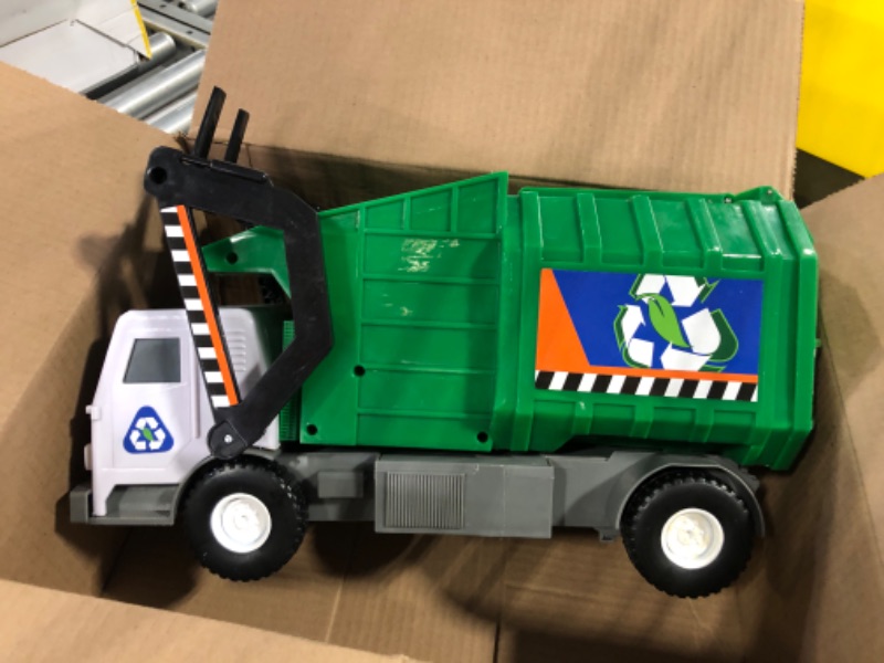 Photo 2 of MIGHTY FLEET Motorized Garbage Truck Toy