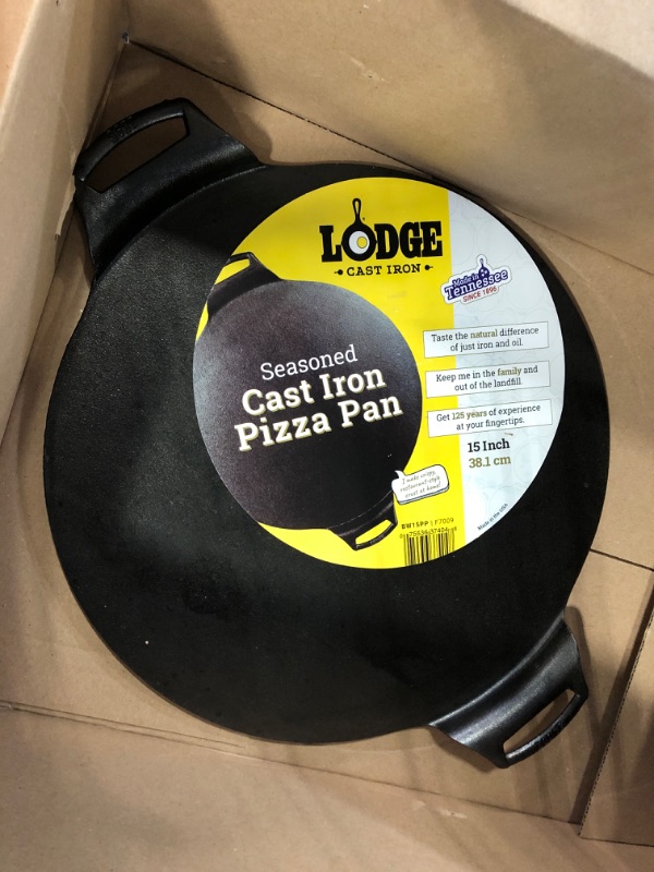 Photo 3 of 15" Cast Iron Pizza Pan