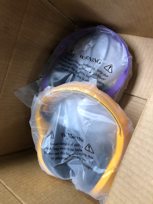 Photo 1 of Eduvy Bulk Headphones for Classroom with Microphone, Pack of 2Wired Head Phones School Pack for Students. School Pack. Teacher Must Haves (Mixed Color) 2-Pack Mixed