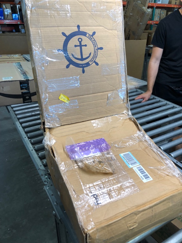 Photo 1 of THE CREW FURNITURE Classic Video Rocker Gaming Chair, Small, Black/Green Classic Black/Green