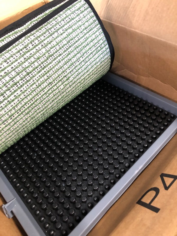 Photo 1 of Artificial Grass Puppy Pee Pad for Dogs and Small Pets - 20x25 Reusable 3-Layer Training Potty Pad with Tray - Dog Housebreaking Supplies by PETMAKER