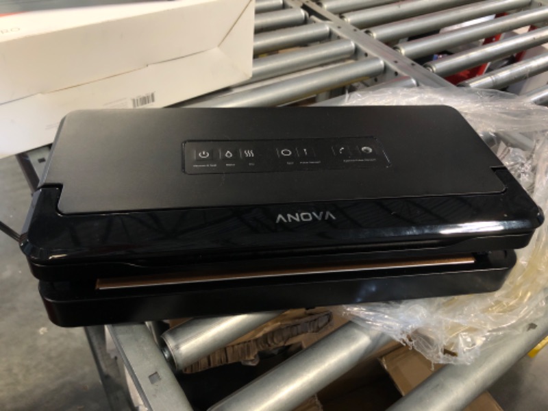 Photo 1 of Anova Culinary Precision Vacuum Sealer Pro, Includes 1 Bag Roll, For Sous Vide and Food Storage, black, medium
