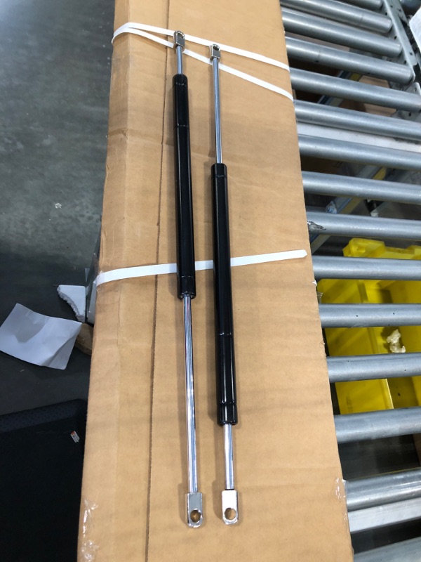 Photo 1 of 2 Pcs Gas Struts 24 Inch 150 lbs Prop Shock Lift Springs Rod Struts for Heavy-duty Floor Hatch Truck Tonneau Cover Lift Supports Murphy Bed
