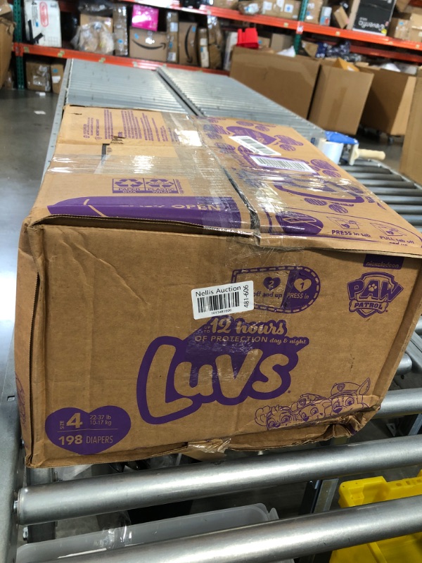 Photo 2 of Luvs Pro Level Leak Protection Diapers Size 4 198 Count Economy Pack, Packaging May Vary