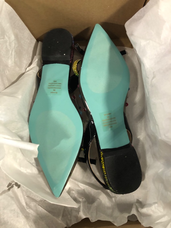 Photo 1 of Betsey Johnson Women's Sb-Gabby Heeled Sandal 8 Black Multi