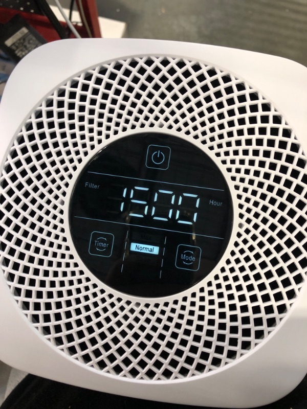 Photo 1 of Cwxwei Air Purifiers for Bedroom Home,Max Up to 825 sq ft,True H13 HEPA Filter,For Pet Dander,Smoke,Odor,Dust,Allergens,Mold,Wildfire Particles.24dB Quiet Air Purifier,Desktop Air Cleaners,SY910 White1
