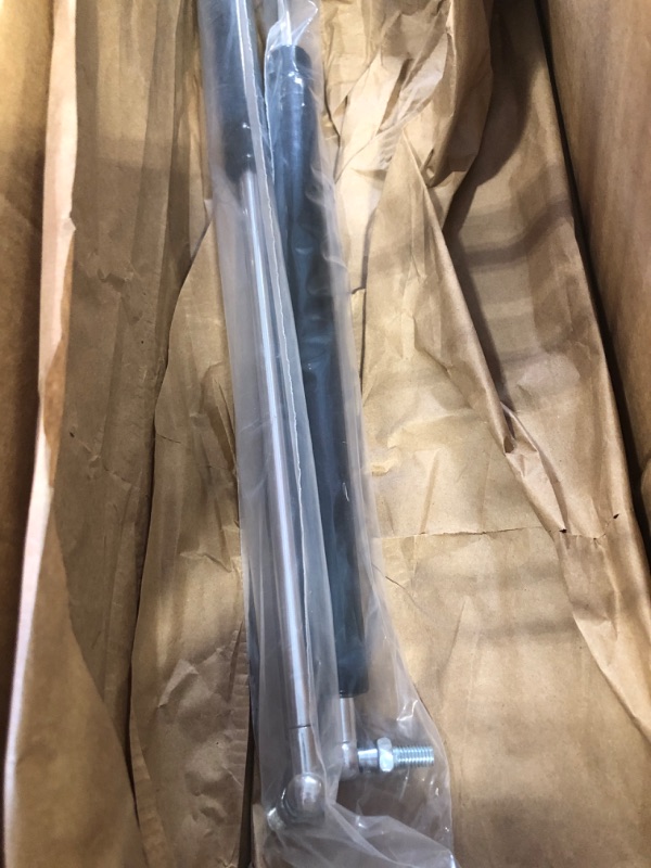 Photo 4 of 23 inch 200 lbs Gas Strut 890 N Per Prop 23" Gas Spring Shock with L-Type Mounts for Heavy Duty Bed Box Lid Window Basement Floor Door(Fit 185-215 lbs Weights) Qty 2 by PAMAGOO